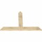 Ekena Millwork Portland Rough Sawn Timber Gable Bracket, Douglas Fir, 60"W x 40"H x 2"D x 6"F, 16/12 Pitch GBW060X40X0206POR00RDF - alternate 5